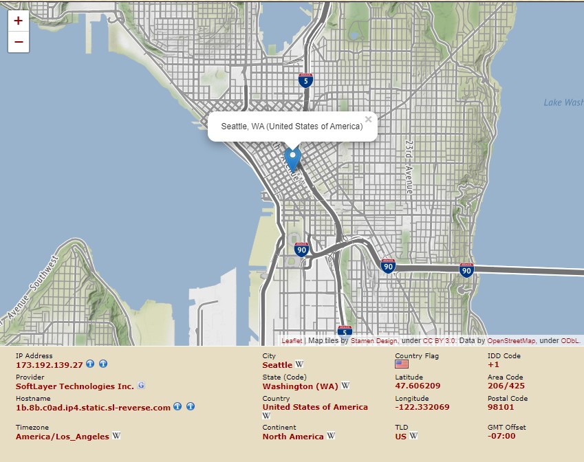 Soft Layer - fake site