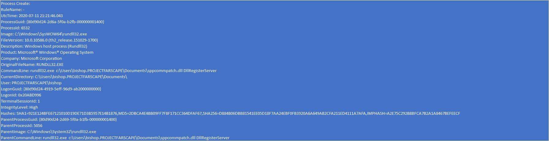 sppcommpatch registerserver